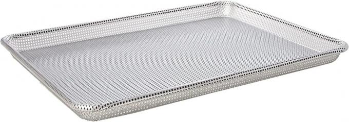 Rk Bakeware-Foodservice 904692 Full Size 16 Gauge Fully Perforated Aluminum Sheet Bun Pan