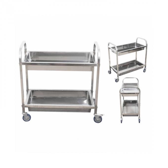 China Manufacturer for Transport Stainless Steel Gastronorm Rack Small Trolley