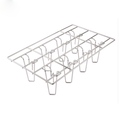 RK Bakeware 중국 식품 서비스 Gn1/1 콤비 오븐 스테인리스 스틸 그릴 치킨 스파이크 랙