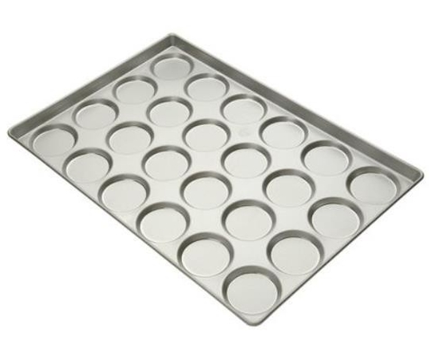 Rk Bakeware China Foodservice 902495 햄버거 빵 머핀 탑 팬 6개 4줄