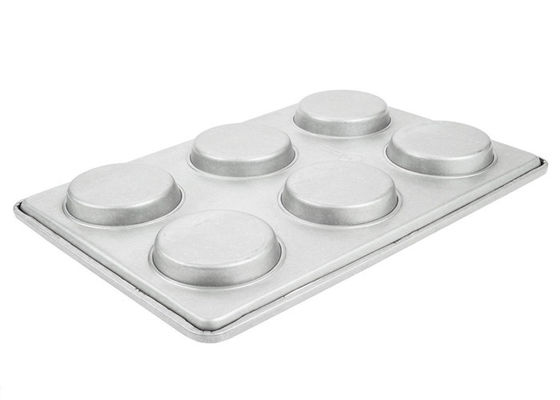 RK Bakeware 중국 Foodservice NSF 붙지 않는 상업적인 알루미늄 처리된 강철 머핀 컵케이크 굽기 쟁반