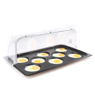 RK Bakeware 중국 합리적인 Combi 오븐 사용 GN1/1 알루미늄 Gastronorm 계란 베이킹 트레이 팬 Nonstick