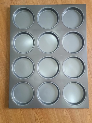 Rk Bakeware 중국 Foodservice 단단한 양극 처리된 외투 도매 피자 제조자 사용을 위한 산업 알루미늄 피자 쟁반