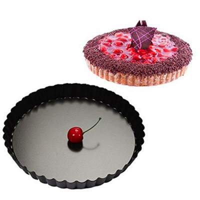Rk Bakeware 중국 하드 코트 알루미늄 플루트 파이 팬 타르트 팬