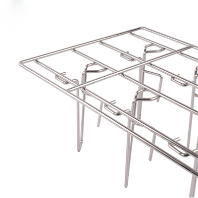 RK Bakeware 중국 식품 서비스 Gn1/1 콤비 오븐 스테인리스 스틸 그릴 치킨 스파이크 랙