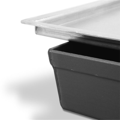 Rk Bakeware 중국 하드 코트 알루마이트 직사각형 알루미늄 디트로이트 피자 팬 및 케이크 팬