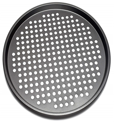 RK Bakeware 중국 Foodservice NSF 단단한 외투 16 인치 알루미늄 메가 피자 디스크 피자 팬