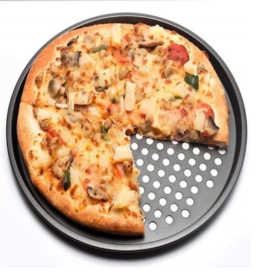 RK Bakeware 중국 Foodservice NSF 단단한 외투 16 인치 알루미늄 메가 피자 디스크 피자 팬