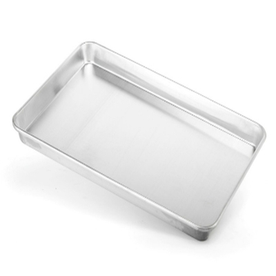RK Bakeware 중국 식품 서비스 NSF 광장 Nonstick 라운드 코너 골판지 알루미늄 베이킹 시트 팬