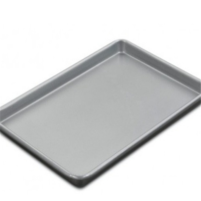 RK Bakeware 중국 식품 서비스 NSF 광장 Nonstick 라운드 코너 골판지 알루미늄 베이킹 시트 팬