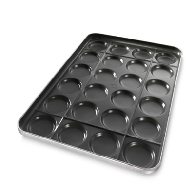 구조상 늑골을 가진 RK Bakeware 중국 식품 서비스 NSF Durashield 코팅 햄버거 팬 굽기 쟁반