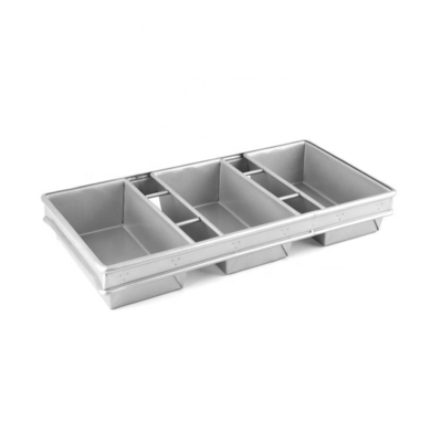Rk Bakeware 중국-실리콘 논스틱 유약 러스크 케이크 트레이/산업 베이커리용 러스크 팬