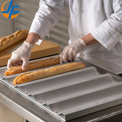RK Bakeware 중국 18X26 풀 사이즈 유약 알루미늄 프렌치 바게트 빵 베이킹 트레이