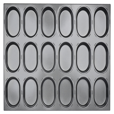 RK Bakeware 중국 18X26 풀 사이즈 유약 알루미늄 프렌치 바게트 빵 베이킹 트레이