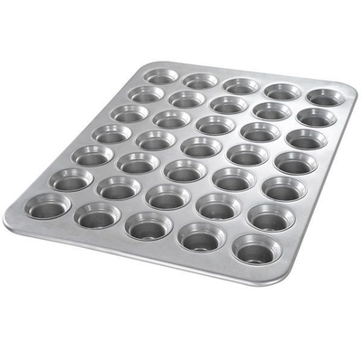 RK Bakeware 중국 식품 서비스 NSF 붙지 않는 유약 전체 크기 브라우니 머핀 케이크 팬