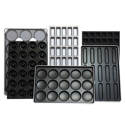 Rk Bakeware China-1200*800 Mecatherm 바게트 라인용 알루미늄 바게트 베이킹 트레이 붙지 않음