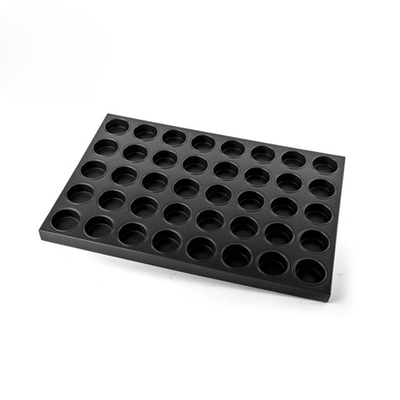 RK Bakeware 중국 식품 서비스 NSF 맞춤형 붙지 않는 유약 초콜릿 퍼지 브라우니 컵케이크 머핀 팬
