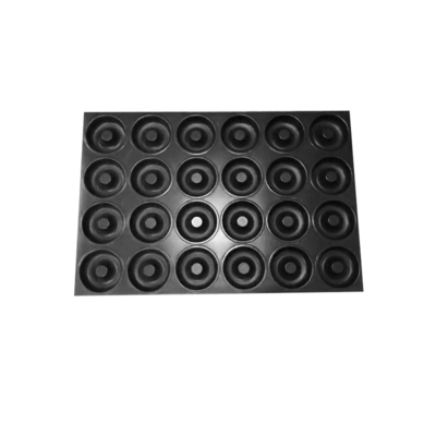 RK Bakeware 중국 식품 서비스 NSF 맞춤형 붙지 않는 유약 초콜릿 퍼지 브라우니 컵케이크 머핀 팬