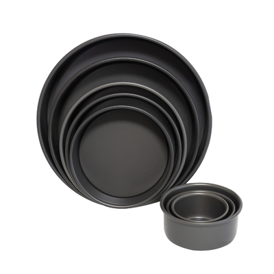 Rk Bakeware 중국 맞춤형 알루미늄 합금 라운드 빵 팬 바닥 Highwall 생일 케이크 금형