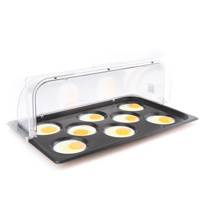Rk Bakeware China-Gastronorm Gn 1/1 알루미늄 붙지 않는 베이킹 트레이 530X325mm 계란용 몰드 8개 포함