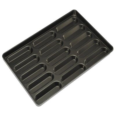 Rk Bakeware China-600X400 논스틱 핫도그 롤빵 팬 / 핫도그 팬