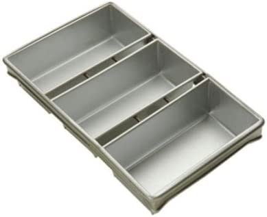 Rk Bakeware China Foodservice 906925 상업용 Bakeware 6 스트랩 빵 팬 실버