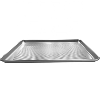 18''*13''*1'' 1.2mm 하단 천공 베이킹 빵 트레이 버거 또는 햄버거 또는 핫도그 롤빵 베이킹 팬 알루미늄 빵 팬