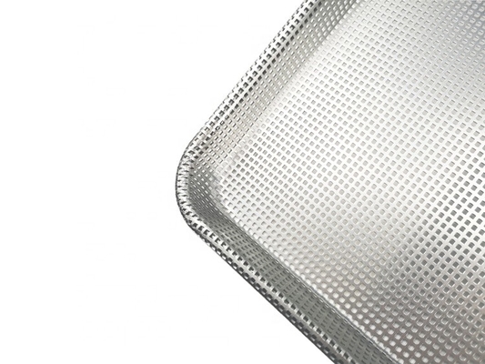 13 x 18 인치 1.2mm 베이킹 접시 및 팬 하프 시트 트레이 천공 금속 시트 알루미늄 천공 시트