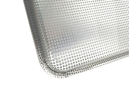 13 x 18 인치 1.2mm 베이킹 접시 및 팬 하프 시트 트레이 천공 금속 시트 알루미늄 천공 시트