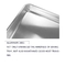 40*60 Cm 유럽 베이킹 트레이 직사각형 알루미늄 베이킹 팬 철 와이어 롤 림 시트 팬 0.9mm