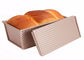 RK Bakeware 중국 식품 서비스 NSF 골드 붙지 않는 알루미늄 로프 팬 골판지 로프 팬 빵 틴 로프 빵 팬