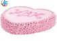 RK Bakeware 중국 식품 서비스 NSF 심장 모양 알루미늄 케이크 팬 케이크 주석 케이크 금형