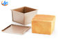 RK Bakeware 중국 Foodservice NSF 대용량 베이킹 Pullman 팬 토스트 상자 커버 Pullman 빵 팬