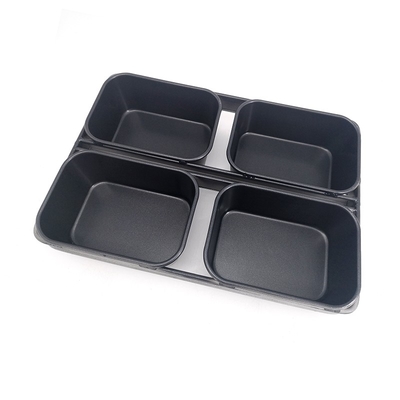 RK Bakeware 중국 식품 서비스 NSF 600g 붙지 않는 4 스트랩 농가 화이트 샌드위치 빵 덩어리 팬