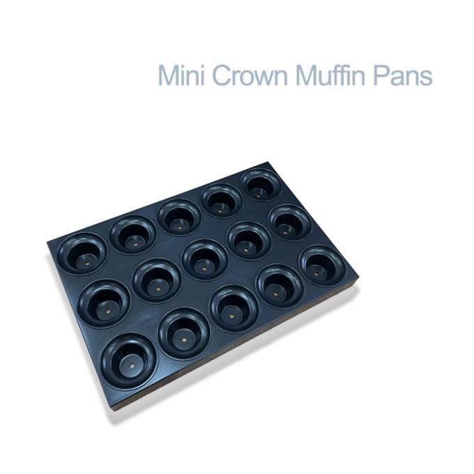 Rk Bakeware China- Starbucks Cake Manufacturers Used Nonstick Glazed Mini Crown Muffin Pans