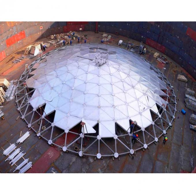 Geodesic Aluminum Dome Roof Seal for Storage Tank